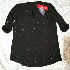 NWT Cathy Daniels Shimmer Blouse